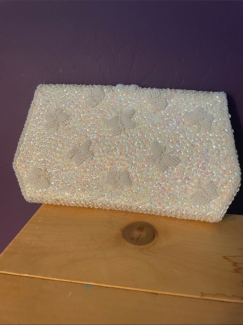 VTG WALBORG BEADED CLUTCH - Picture 8 of 17